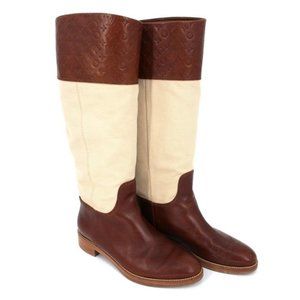 Louis Vuitton Monogram Canvas Riding Boots
